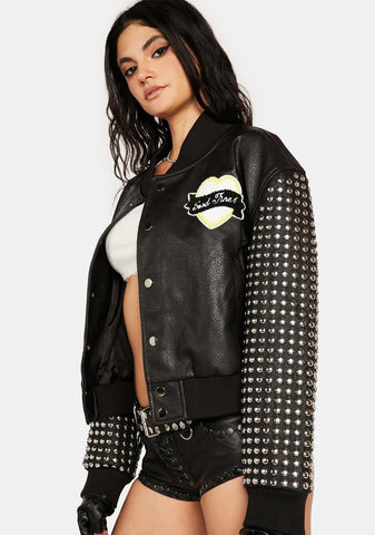 Stud Bomber Jacket