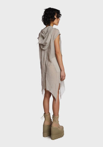 Echo Unisex Longline Pocket Tee