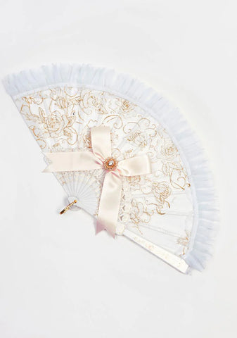 So Flustered Hand Fan