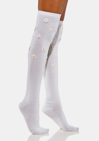 Heavenly Sunlight Place Knee High Socks