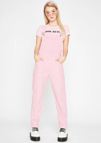 Simple Stunner Corduroy Overalls