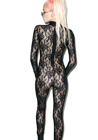 Egotist Lace Jumpsuit