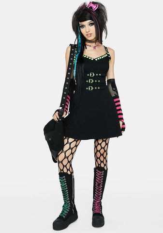 What's Your Status Mini Dress