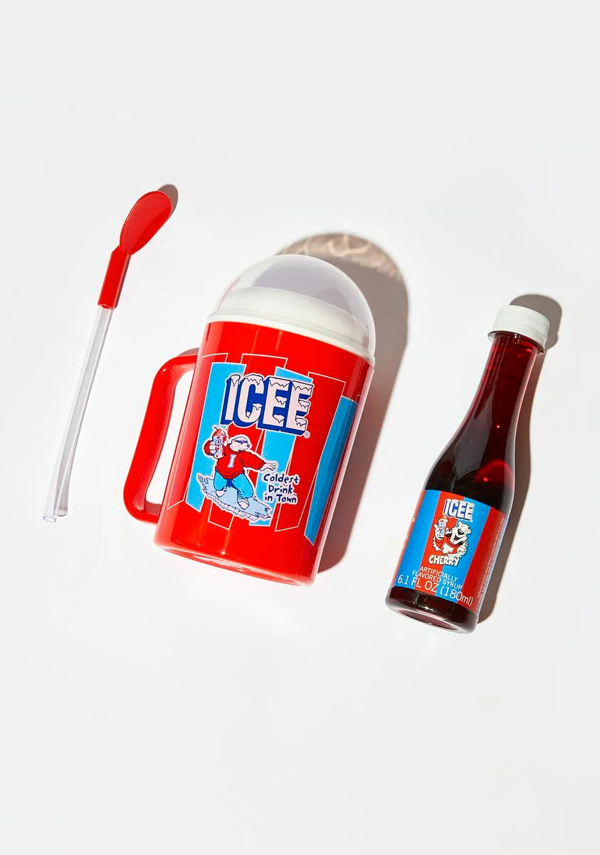 Icee Making Cup & Syrup Set