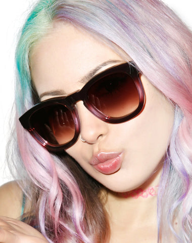 Classic Fox Sunglasses - Red