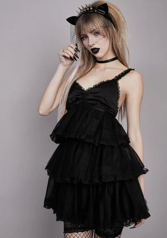 Mythical Mourning Tulle Dress