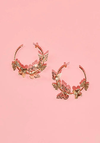Shocking Whirl Hoop Earrings