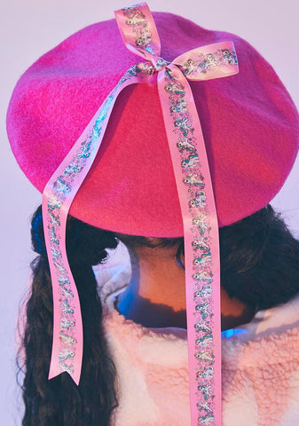 Sugarcube Corner Bow Beret