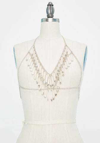 Festie Punk Bra Chain