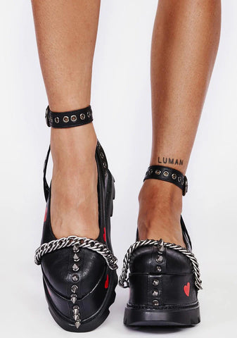 Electric Loving Platform Mary Janes