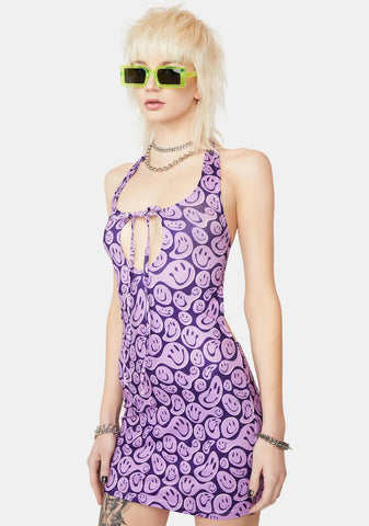 I'm Melting Printed Mini Dress