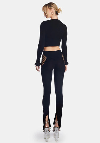 Dextra Cut-Out Pants