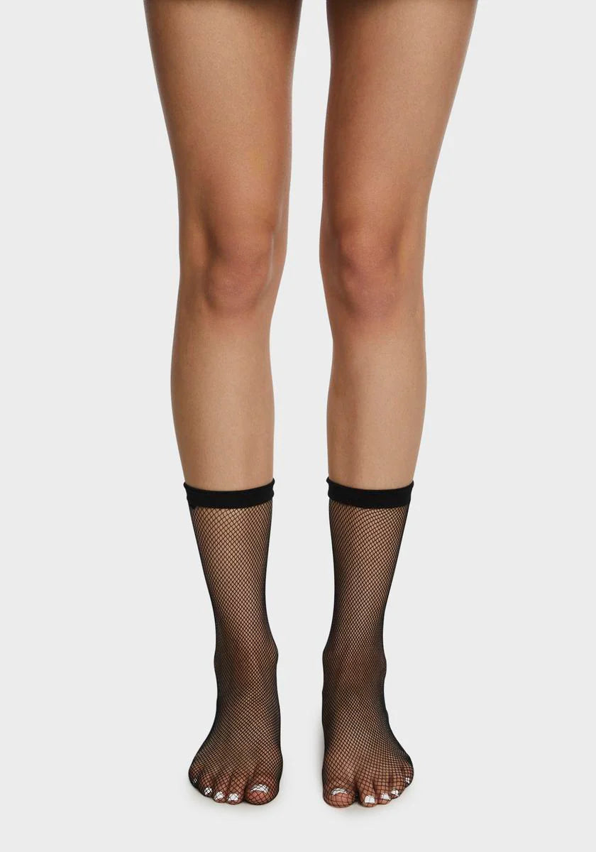 Kick Da Bucket Fishnet Socks