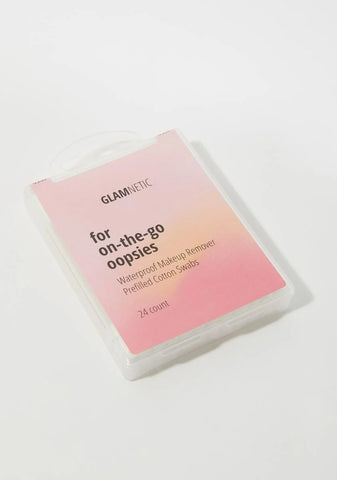 Waterproof Makeup Remover Prefilled Cotton Swabs