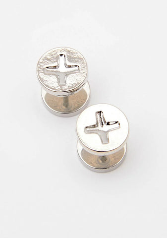 Some Screws Loose Stud Earrings
