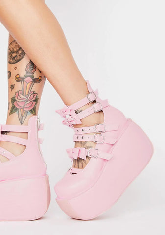Sweet Twinkle Terror Platform Mary Janes
