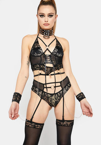 Mind Blown Garter Set