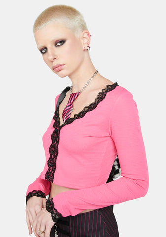 Candy Highly Selective Thermal Crop Top