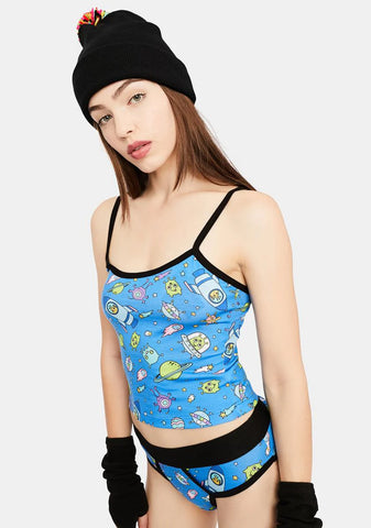 Whole New World Alien Print Cami
