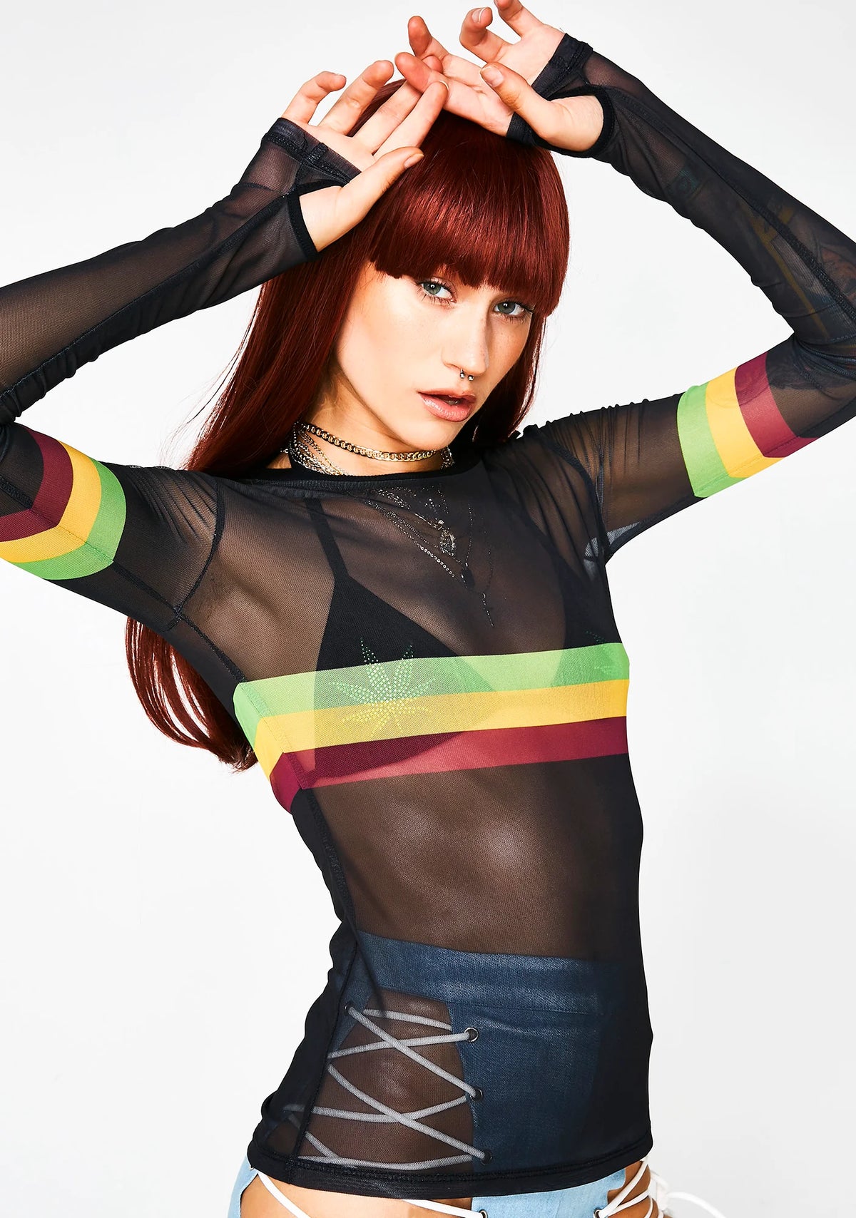 Love N' Respect Mesh Top