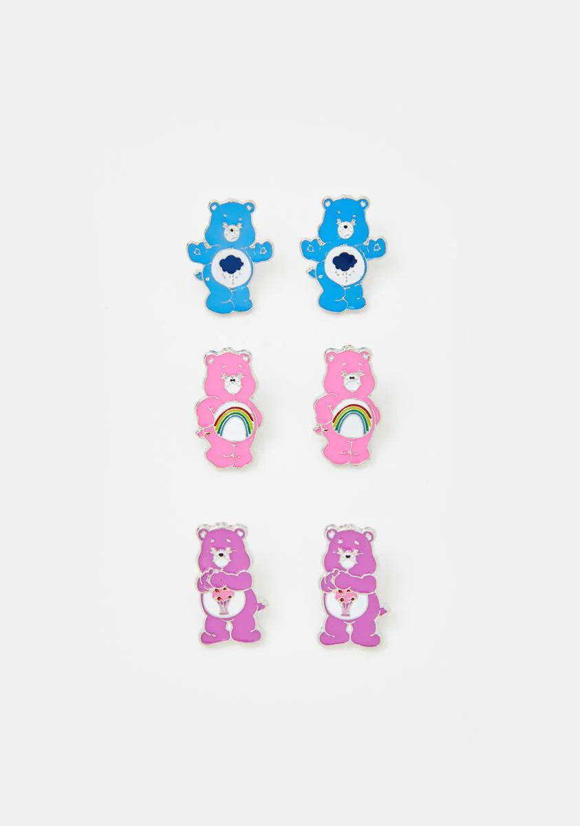 Cute As Fluff Earring Set