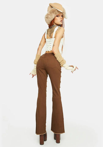 Ride The Wind Patchwork Jeans