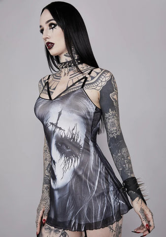 Evil Summoning Mesh Dress