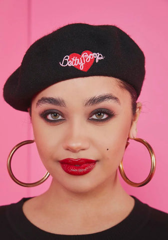 Total Betty Embroidered Beret