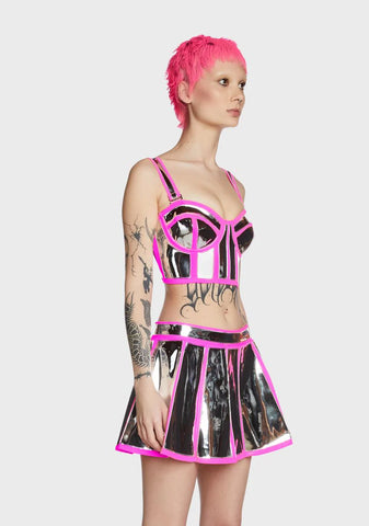 Space Diva Bustier Top
