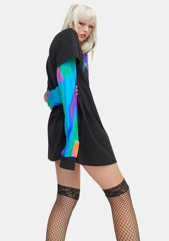 Electric Trip Layered Graphic Tee