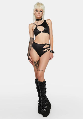 Let's Get Dirty O-Ring Lingerie Set