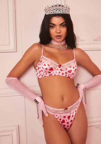 Love Surrounds Me Lace Thong