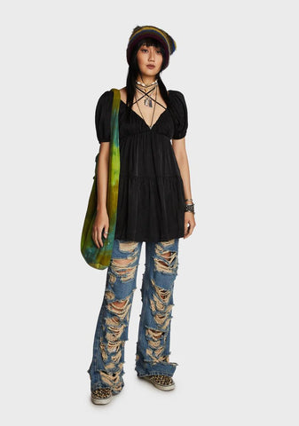 Mind My Fancy Mini Dress