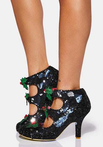 Holly Jolly Sparkly Heels