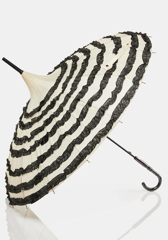 Take A Stroll Striped Umbrella