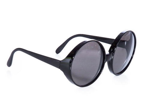 Peekabooda Black Bug Eye Vintage Deadstock Sunglasses
