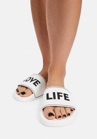 White Riley Slides