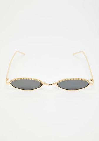 Rhinestone Stares Tiny Sunglasses