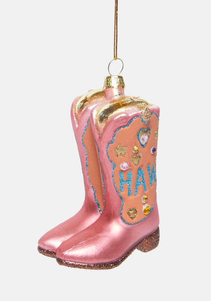 Ride 'Em Boots Ornament