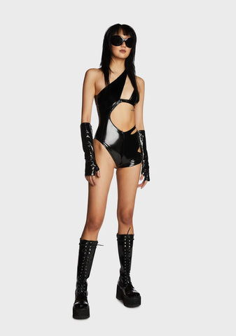 Kill Them Vinyl Bodysuit