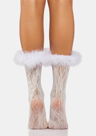 Sweet Secrets Lace Socks