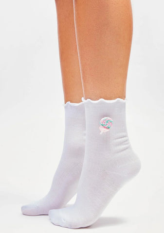 Angel How Many Licks Socks