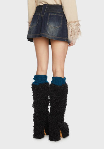 Blake Denim Mini Skirt