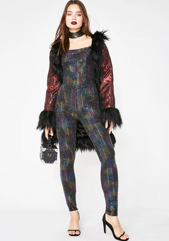 Slay The Nite Away Bodycon Jumpsuit