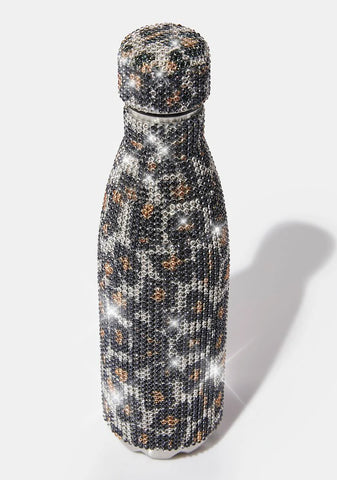 Animal Magnetism Rhinestone Water Bottle