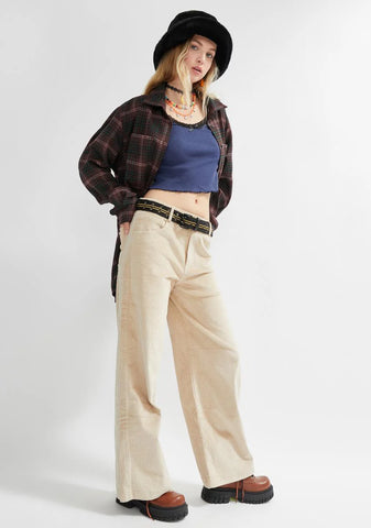 Beach Kissed Corduroy Wide Leg Pants