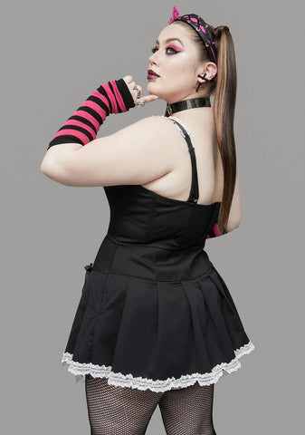 Real Unfair Maiden Pleated Mini Skirt