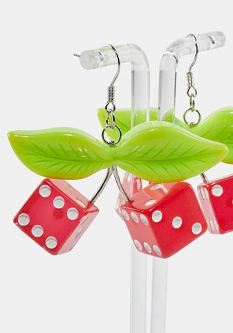 Feeling Lucky Dice Earrings