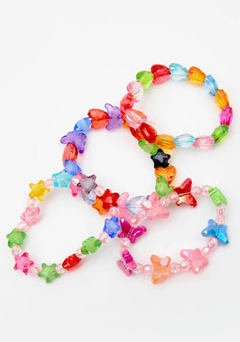 Sweet Like Candy Beaded Bracelets Set