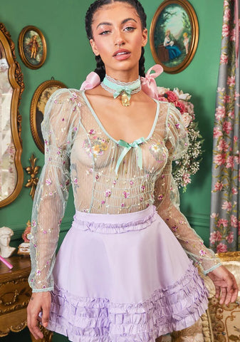 I Wonder Long Sleeve Top